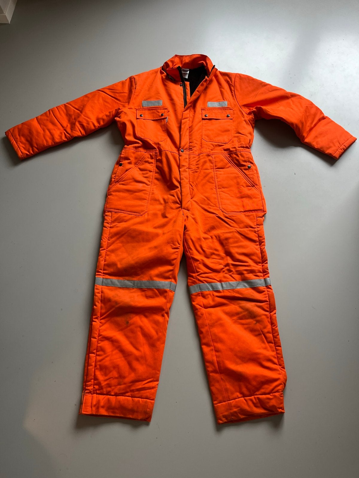 HaVeP Comfort gevoerde overall oranje - Maat 58, Tuin en Terras, Werkkleding, Ophalen of Verzenden, Gebruikt, Heren, Overall