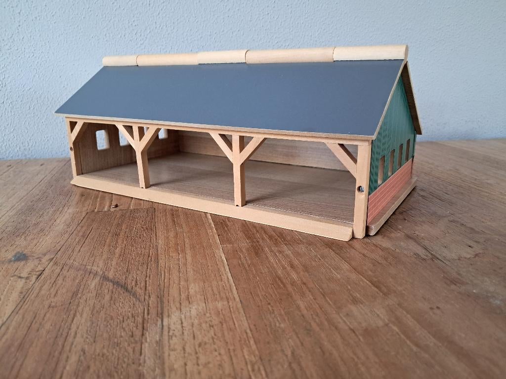 Werktuigberging loods schuur Kids Globe Siku 1:87, Ophalen of Verzenden, Zo goed als nieuw, Bouwen