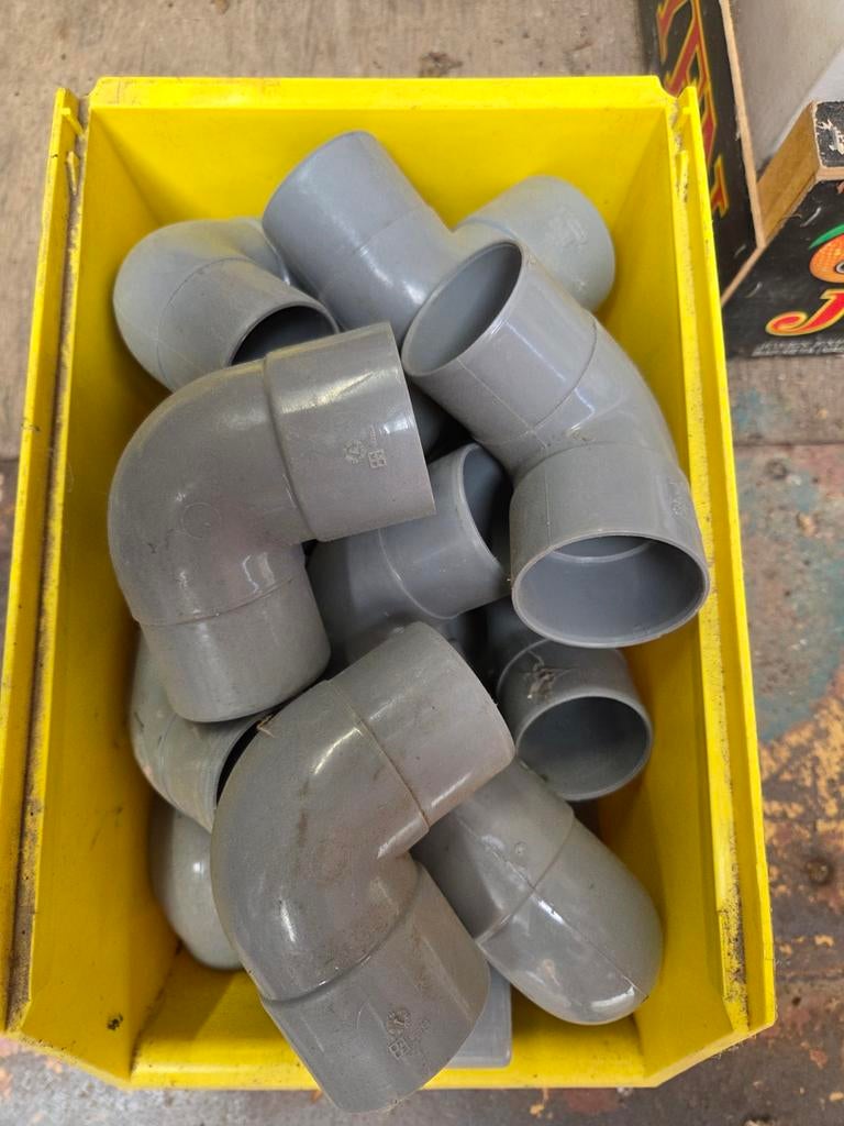 20x wavin bocht 50mm 88graden ms, Bochten, Pvc, Nieuw, Ophalen of Verzenden