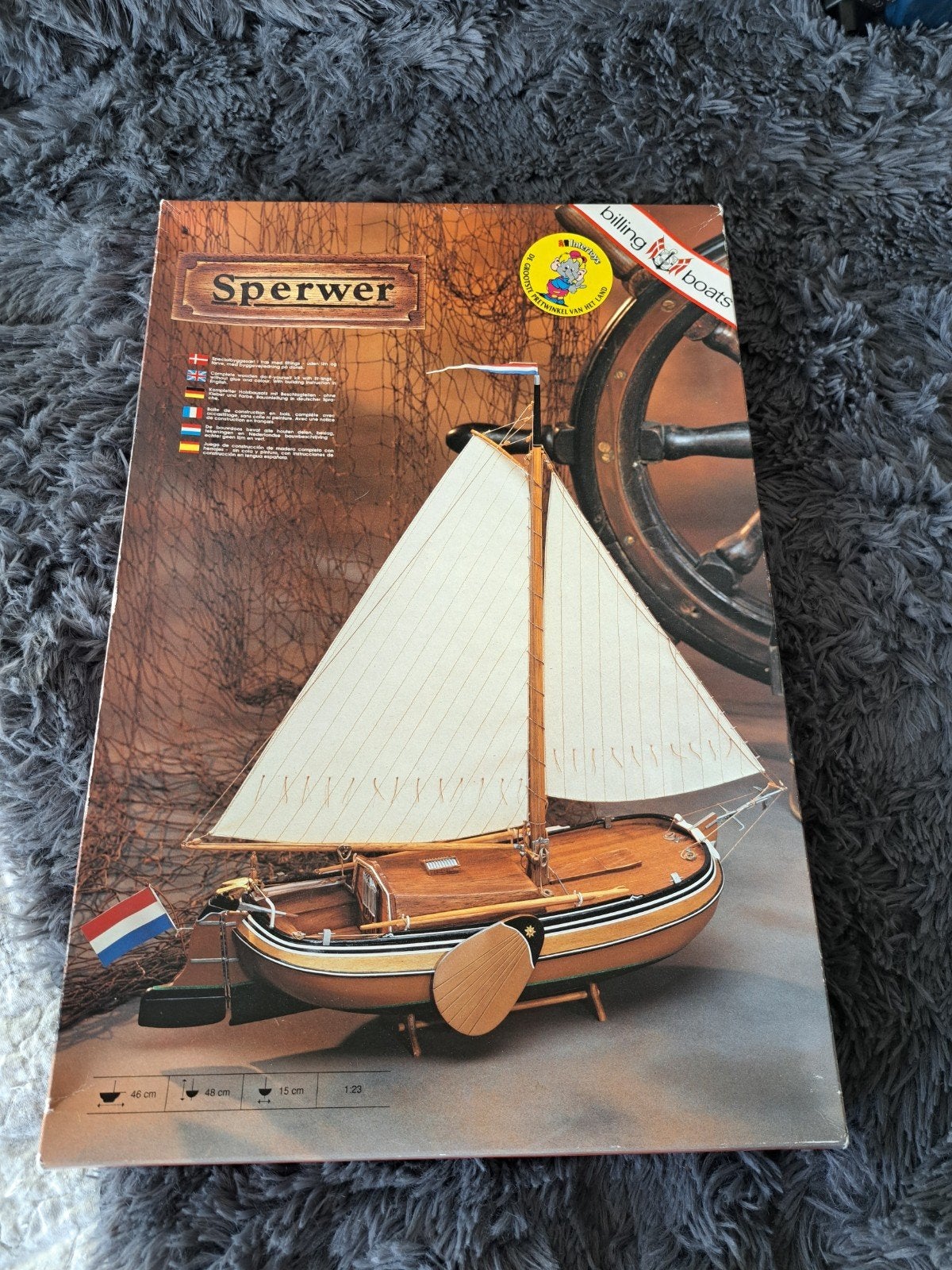 billing boats sperwer., Hobby en Vrije tijd, Ophalen of Verzenden, Nieuw