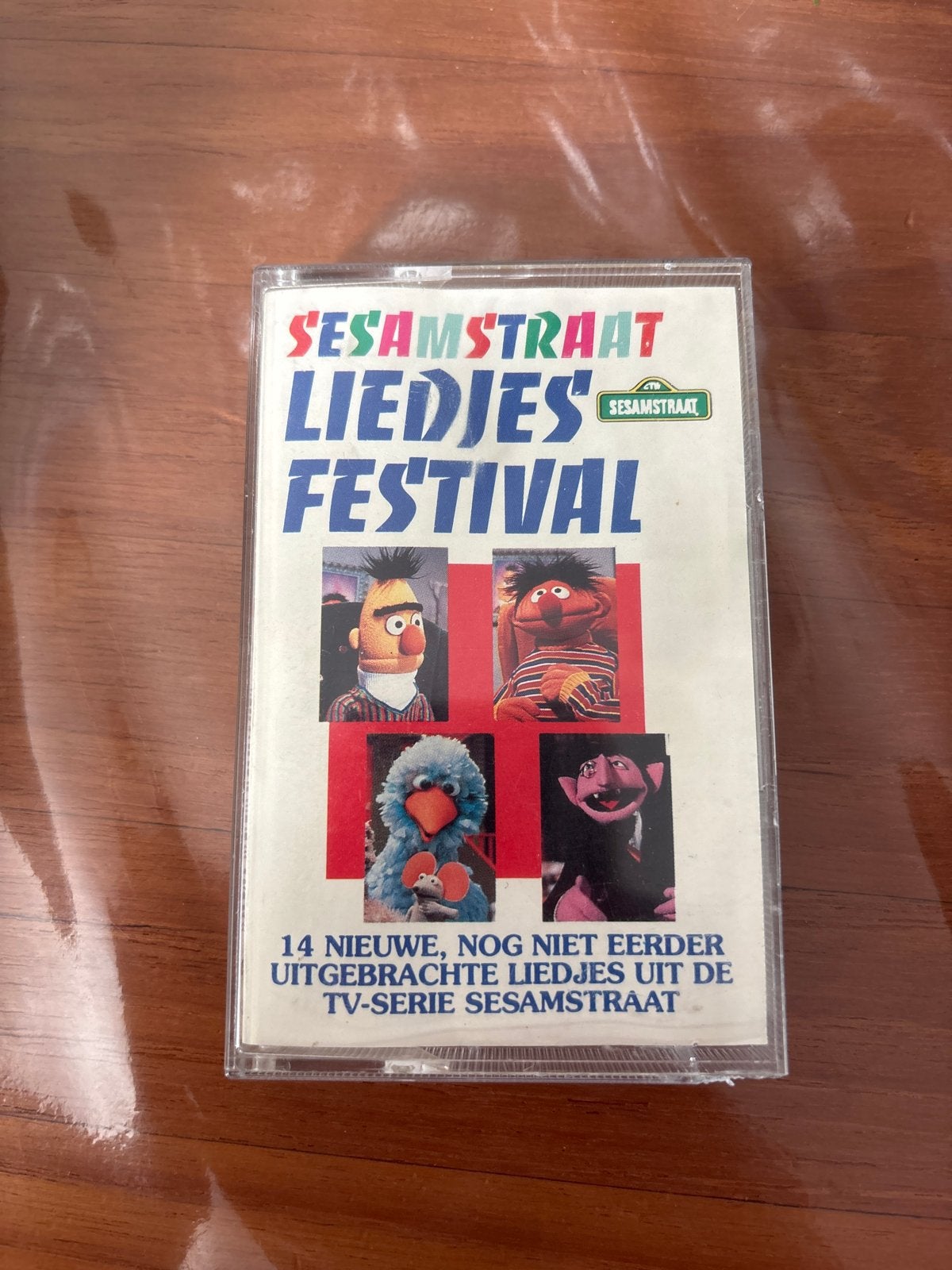 Sesamstraat Liedjes Festival Cassettebandje, Ophalen of Verzenden, Gebruikt, Kinderen en Jeugd, 1 bandje