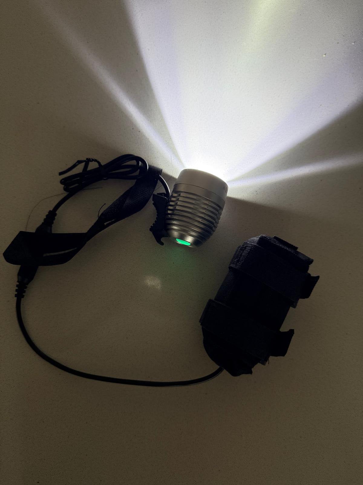 Hoofdlamp fiets mtb, Ophalen of Verzenden, Zo goed als nieuw, Voorlicht