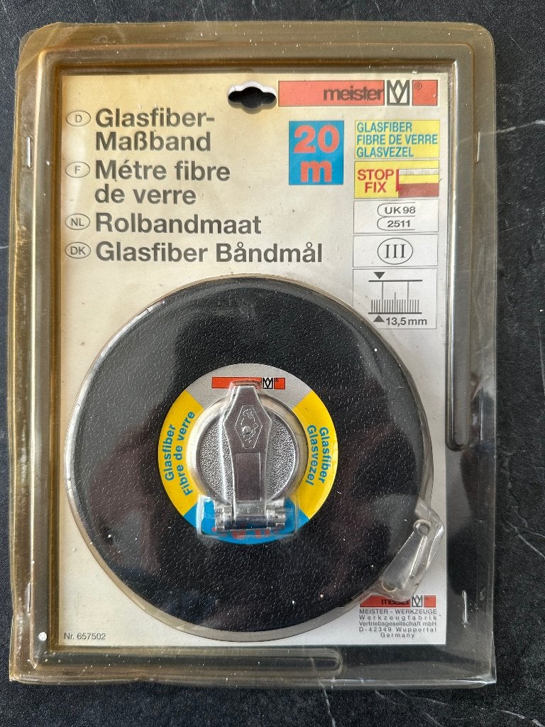 Rolbandmaat, Doe-het-zelf en Verbouw, Ophalen of Verzenden, Nieuw, Overige meters