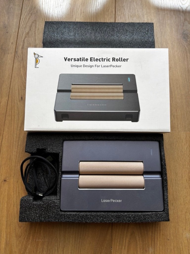 LaserPecker Versatile Electric Roller – zgan in doos, Ophalen of Verzenden, Zo goed als nieuw