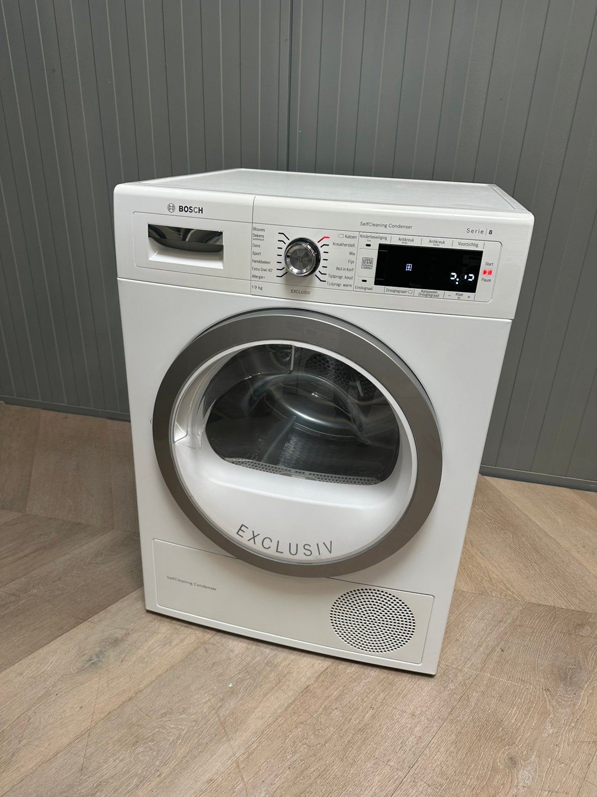 Bosch serie 8 Warmtepompdroger A+++ 9 KG incl Garantie, Bosch, Gebruikt, Overige typen, 8 tot 10 kg