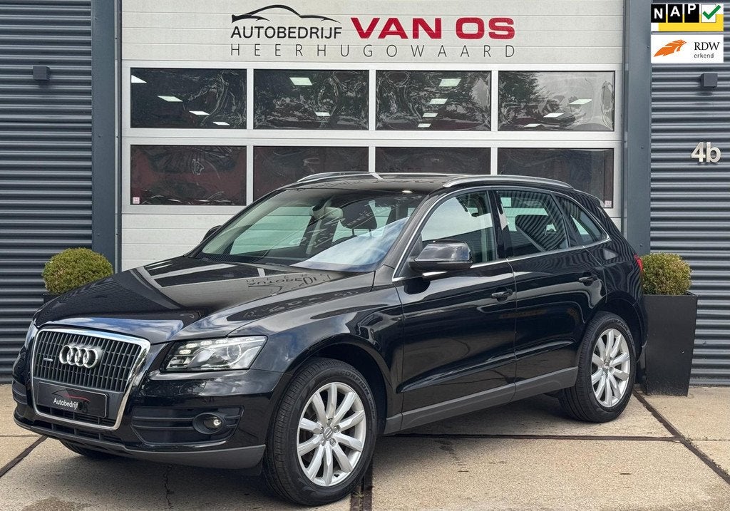 Audi Q5 2.0 TFSI quattro YOUNGTIMER l LEDER l AUTOMAAT l NET, Automaat, Euro 5, Parkeersensor, Gebruikt