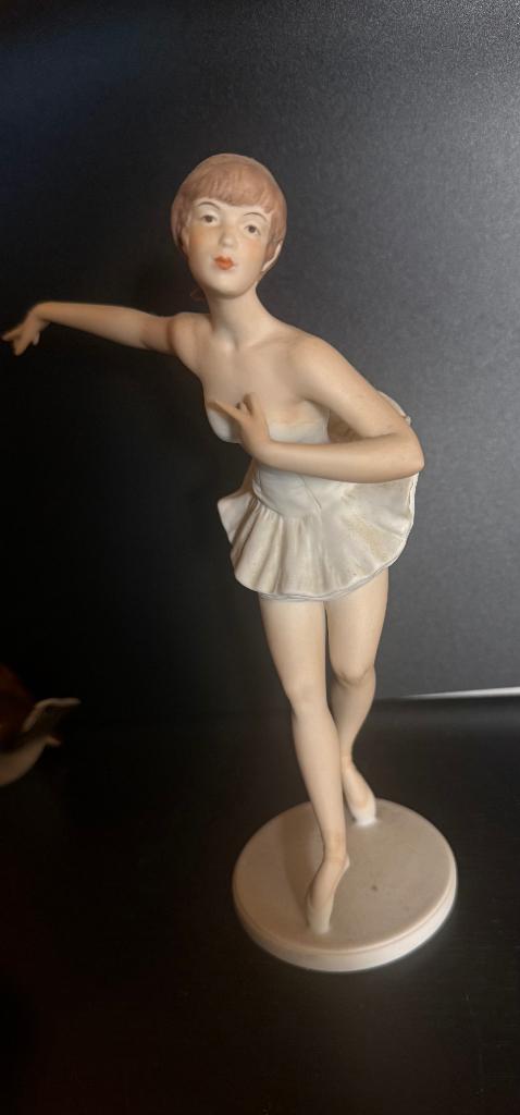AK Kaiser Gawantka porseleinen ballerina beeld, Ophalen of Verzenden, Gebruikt, Mens