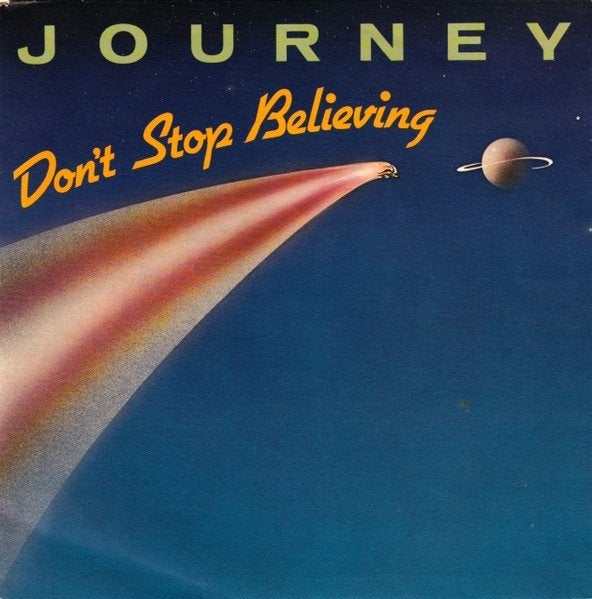 Vinyl single - Journey ‎– Don't Stop Believing, 7 inch, Ophalen of Verzenden, Pop, Overige typen