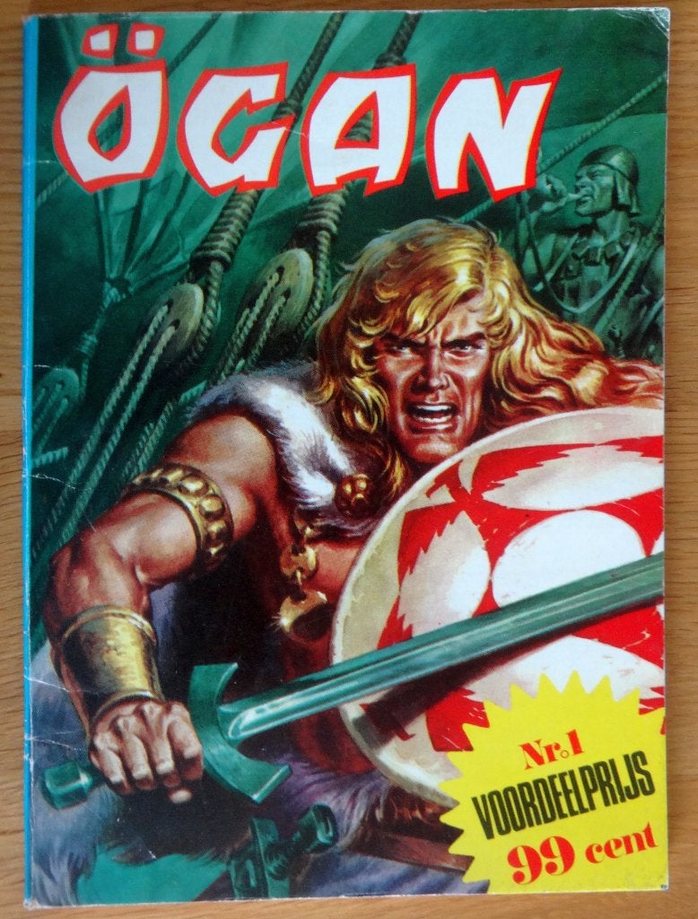 Ögan Nr. 1, Gelezen, Vilajuana en anderen, Eén stripboek, Ophalen of Verzenden