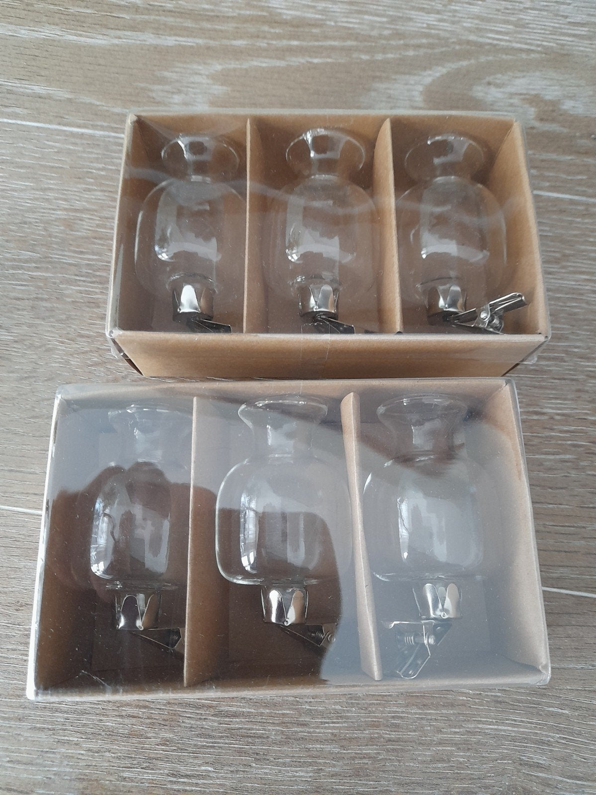 te koop nieuw 6x klemvazen voor kerst stuk,kerstboom, Diversen, Kerst, Ophalen of Verzenden, Nieuw