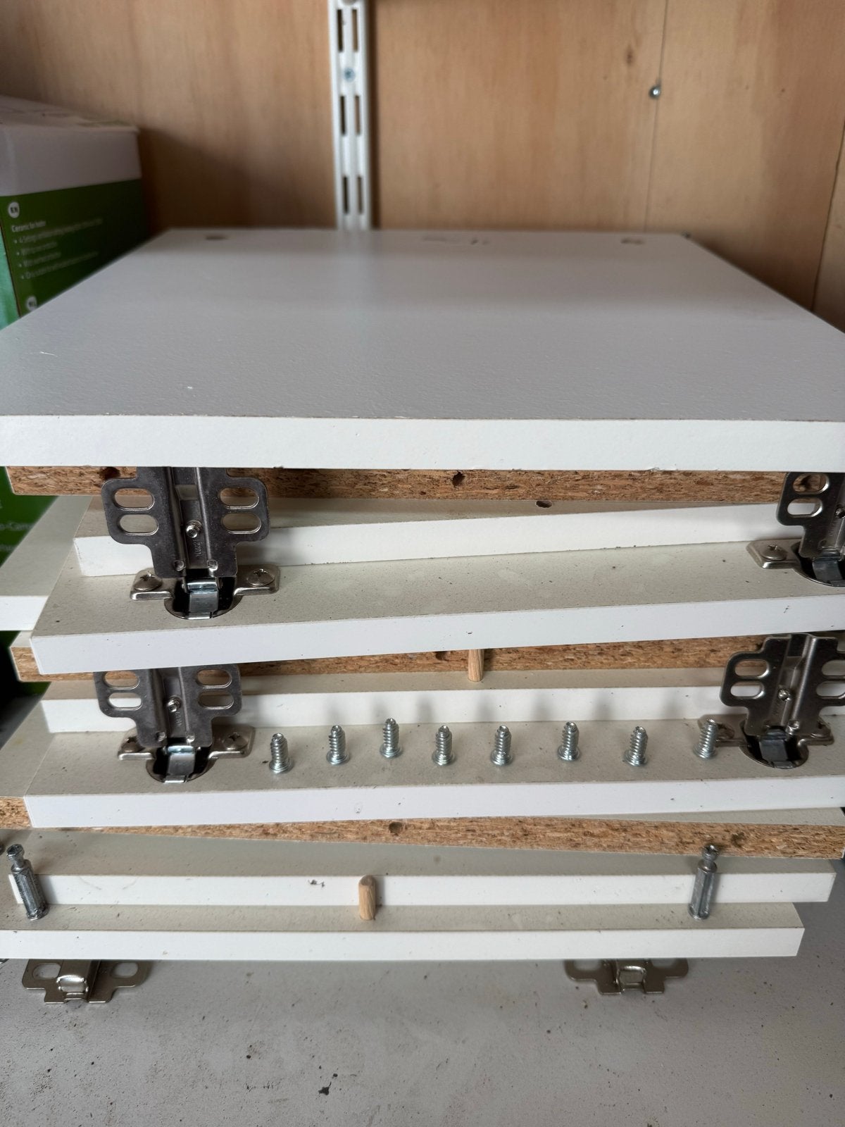 IKEA Expedit/Kallax planken met scharnieren, Ophalen, Gebruikt