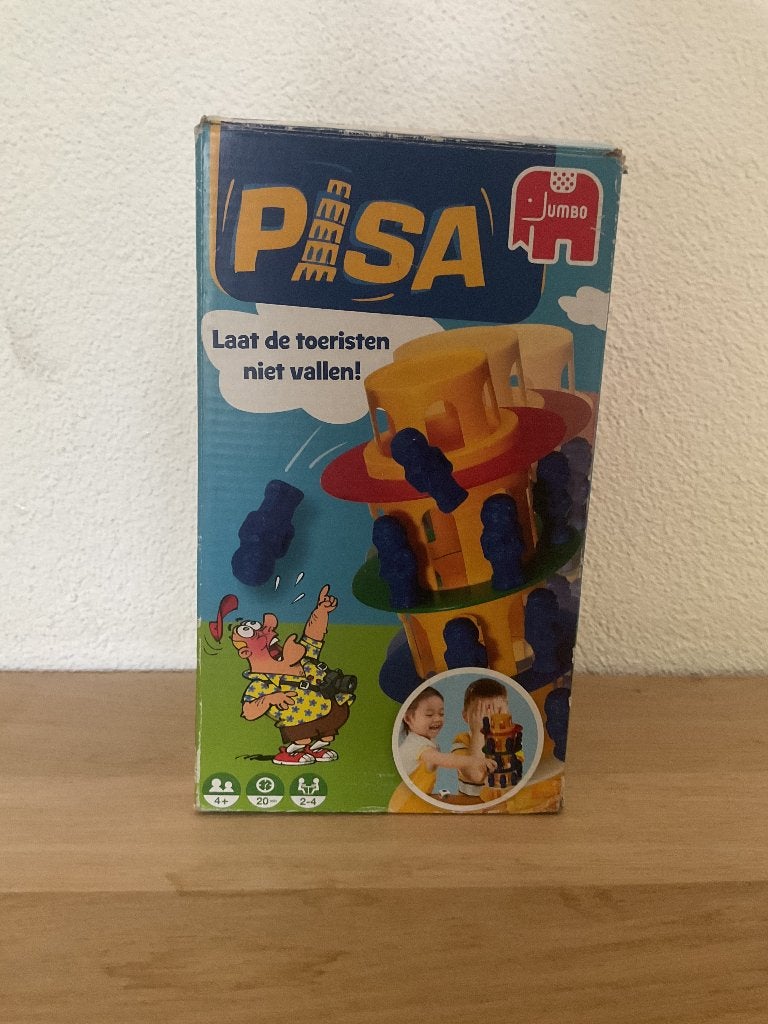 Toren van Pisa, Een of twee spelers, Ophalen, Gebruikt, Jumbo