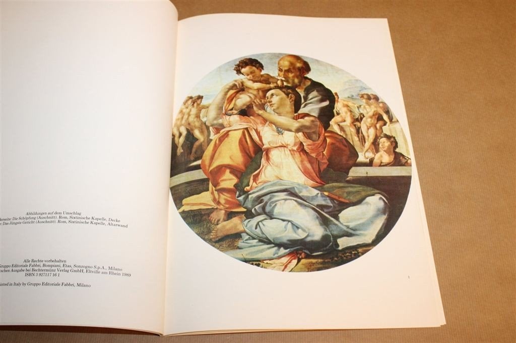 Michelangelo — Kunstboek, Groot Formaat, Duitstalig, Ophalen of Verzenden, Gelezen