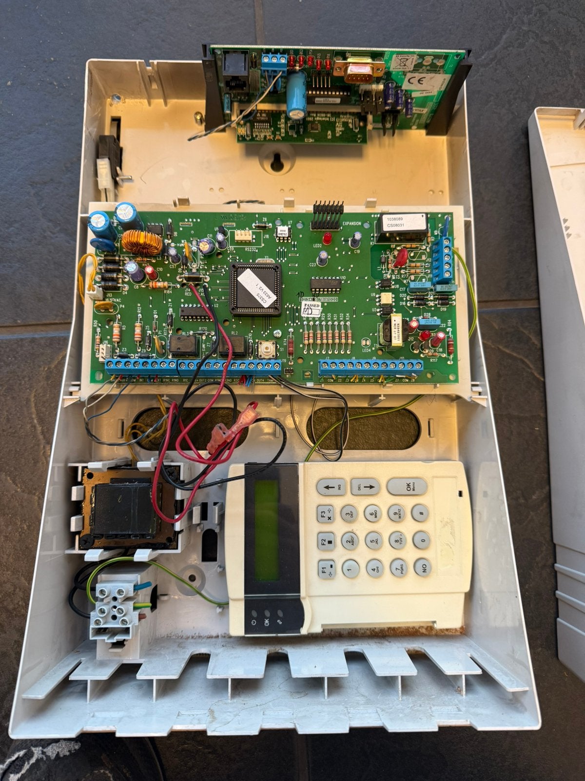 Aritech alarmsysteem met bedieningspanee, Ophalen of Verzenden, Gebruikt, Compleet systeem, Overige soorten