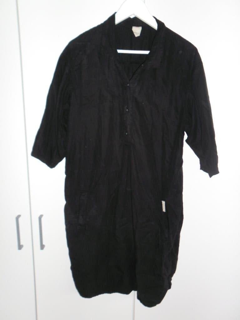 Penn & Ink Zwarte Jurk/Blouse Met Knoopjes Maat 38, Maat 38/40 (M), Penn & Ink, Zwart, Ophalen of Verzenden