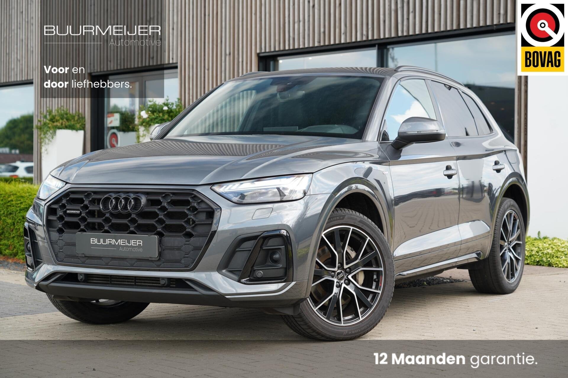 Audi Q5 55 TFSI e S edition | Head-Up | Matrix LED | Adaptie, Auto's, Automaat, Gebruikt, Zwart, 4 cilinders