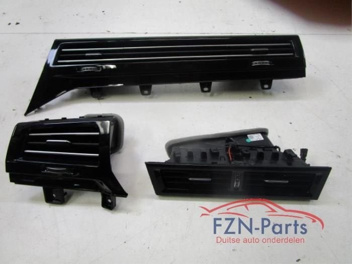 VW Touareg 761 Luchtroosters Set Compleet Zwart (761858417), Auto-onderdelen, Ophalen of Verzenden, Gebruikt