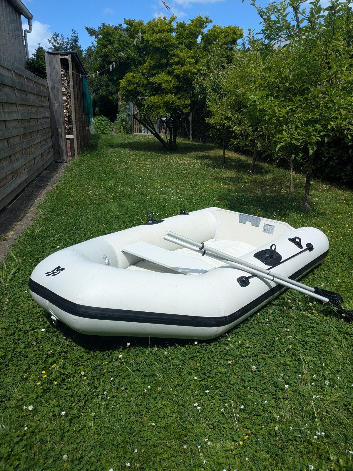 Quicksilver Rubberboot PVC airdeck 240, Ophalen, Zo goed als nieuw