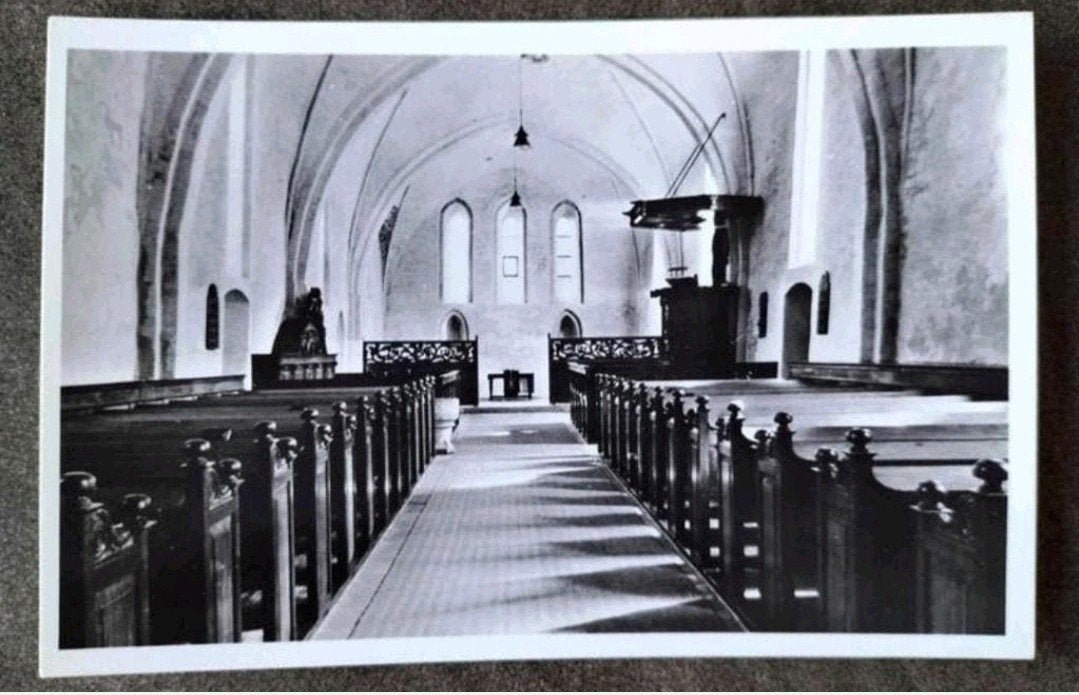 Eenrum (Groningen) - Interieur Fabianus en Sebastianuskerk, Ophalen of Verzenden, 1960 tot 1980, Ongelopen, Groningen