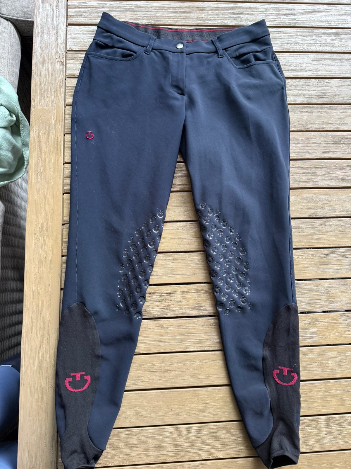Cavalleria Toscana broek, Dieren en Toebehoren, Blauw, Dressuur, Zo goed als nieuw, Dames