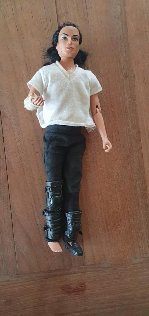 Vintage Michael Jackson pop - Triumph International 1995, Ophalen of Verzenden, Gebruikt, Overige typen