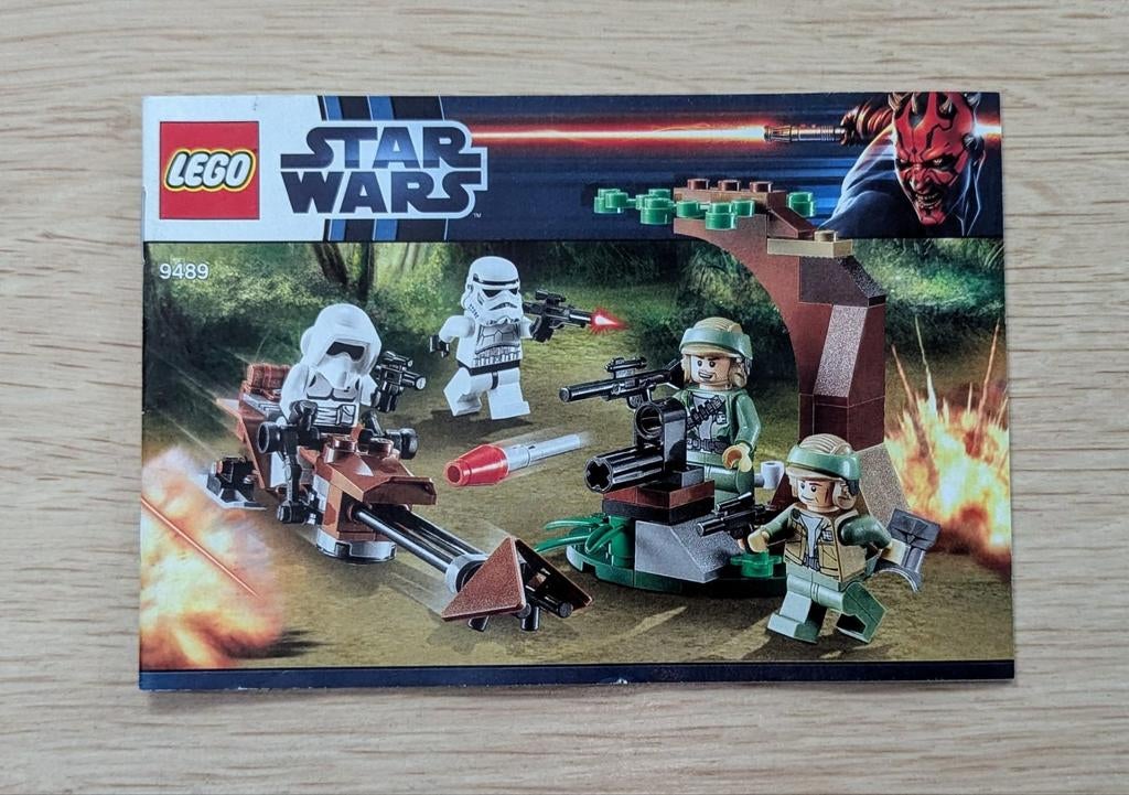 LEGO Star Wars - Endor & Imperial 9489 instructieboekje, Star Wars, Lego, Accessoire, Ophalen of Verzenden