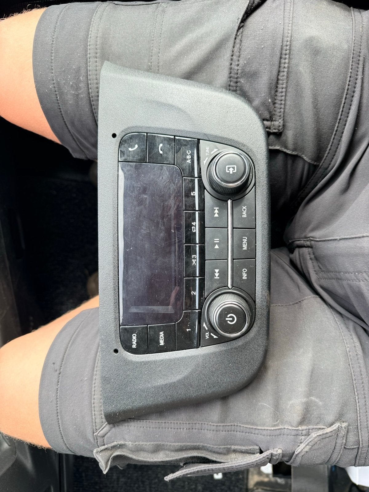Iveco Radio Systeem met Behuizing, Auto diversen, Ophalen of Verzenden, Gebruikt