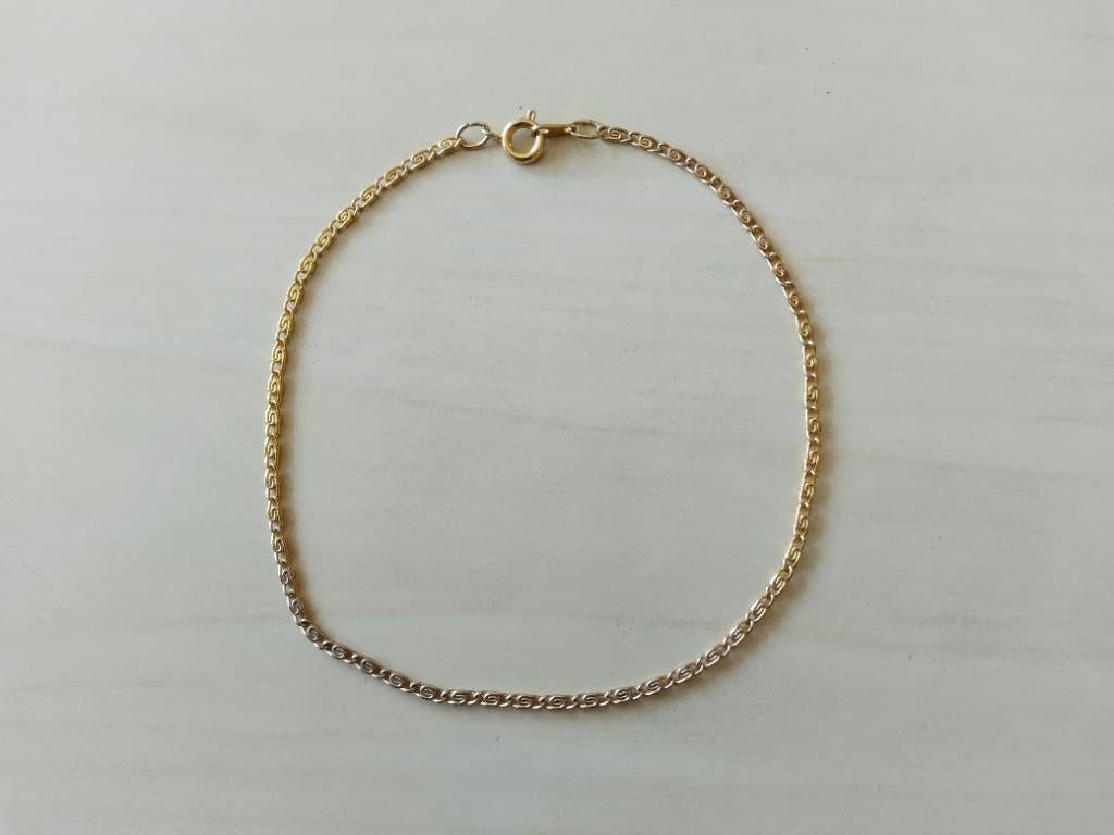 Enkelbandje, Sieraden, Tassen en Uiterlijk, Enkelbandjes en Enkelkettinkjes, Ophalen of Verzenden, Zo goed als nieuw, Overige materialen