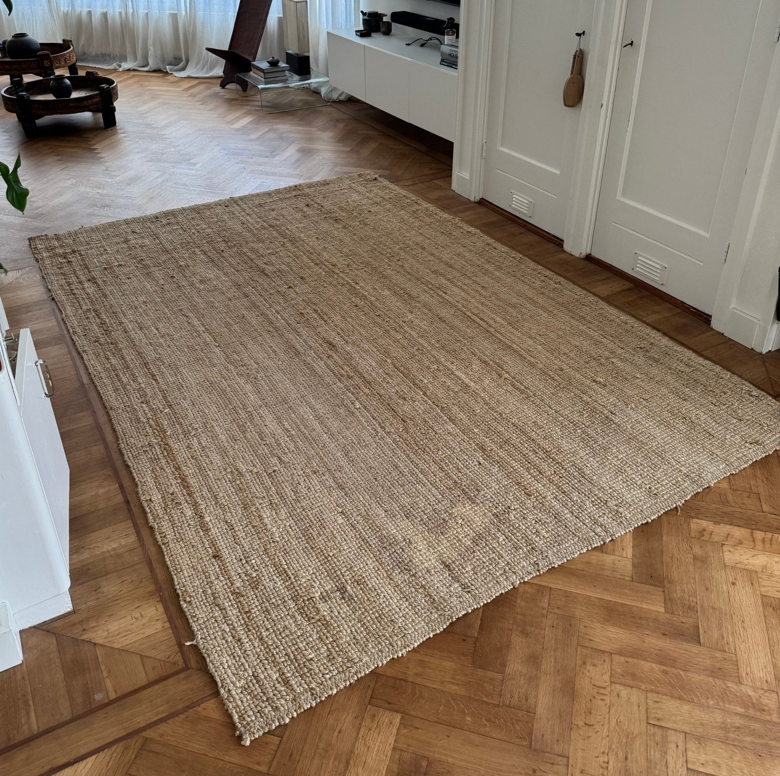 LOHALS jute vloerkleed 300x200 cm, Huis en Inrichting, Ophalen, Gebruikt, 200 cm of meer, 200 cm of meer