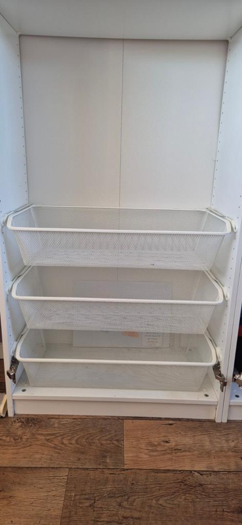 Drie x 3x Ikea draadmand pax kast / koplement, Huis en Inrichting, Kasten | Schoenenkasten, Ophalen of Verzenden