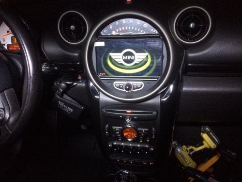 Android 15 Radio Navigatie Mini Cooper 2008 apple carplay, Auto diversen, Autoradio's, Oberonweg 262 3208pg, Nieuw, Ophalen of Verzenden