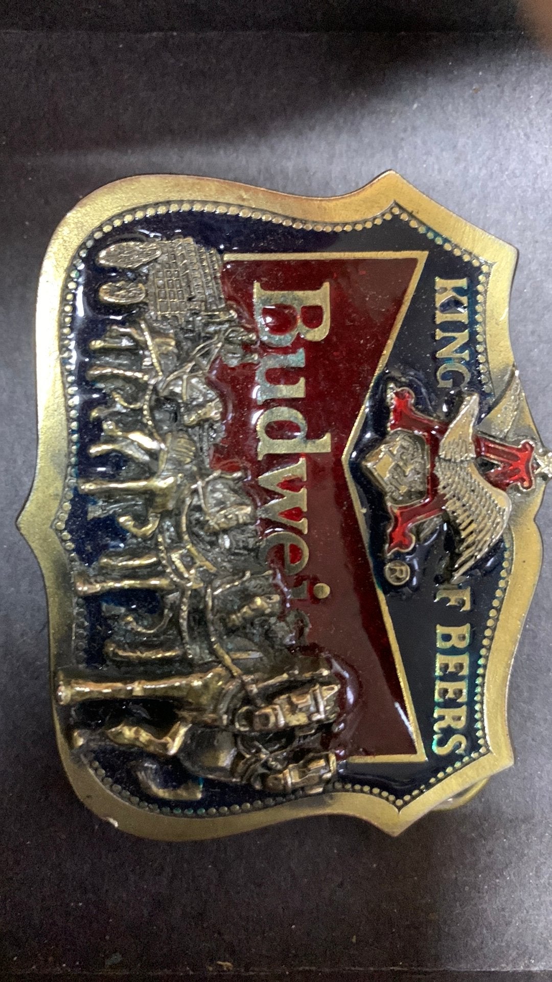 Budweiser Belt buckle, Ophalen of Verzenden, Zo goed als nieuw, Overige kleuren, Minder dan 95 cm