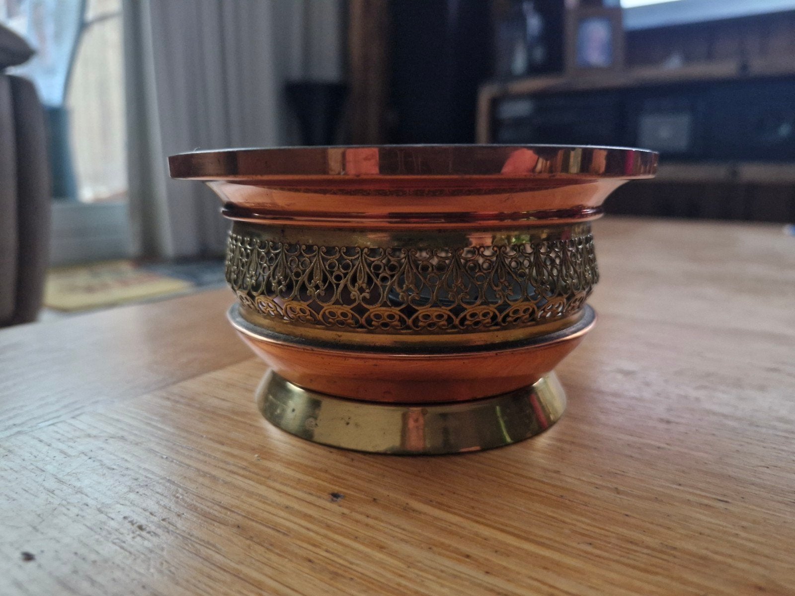 Koperen rechaud, Antiek en Kunst, Antiek | Koper en Brons, Ophalen of Verzenden, Koper