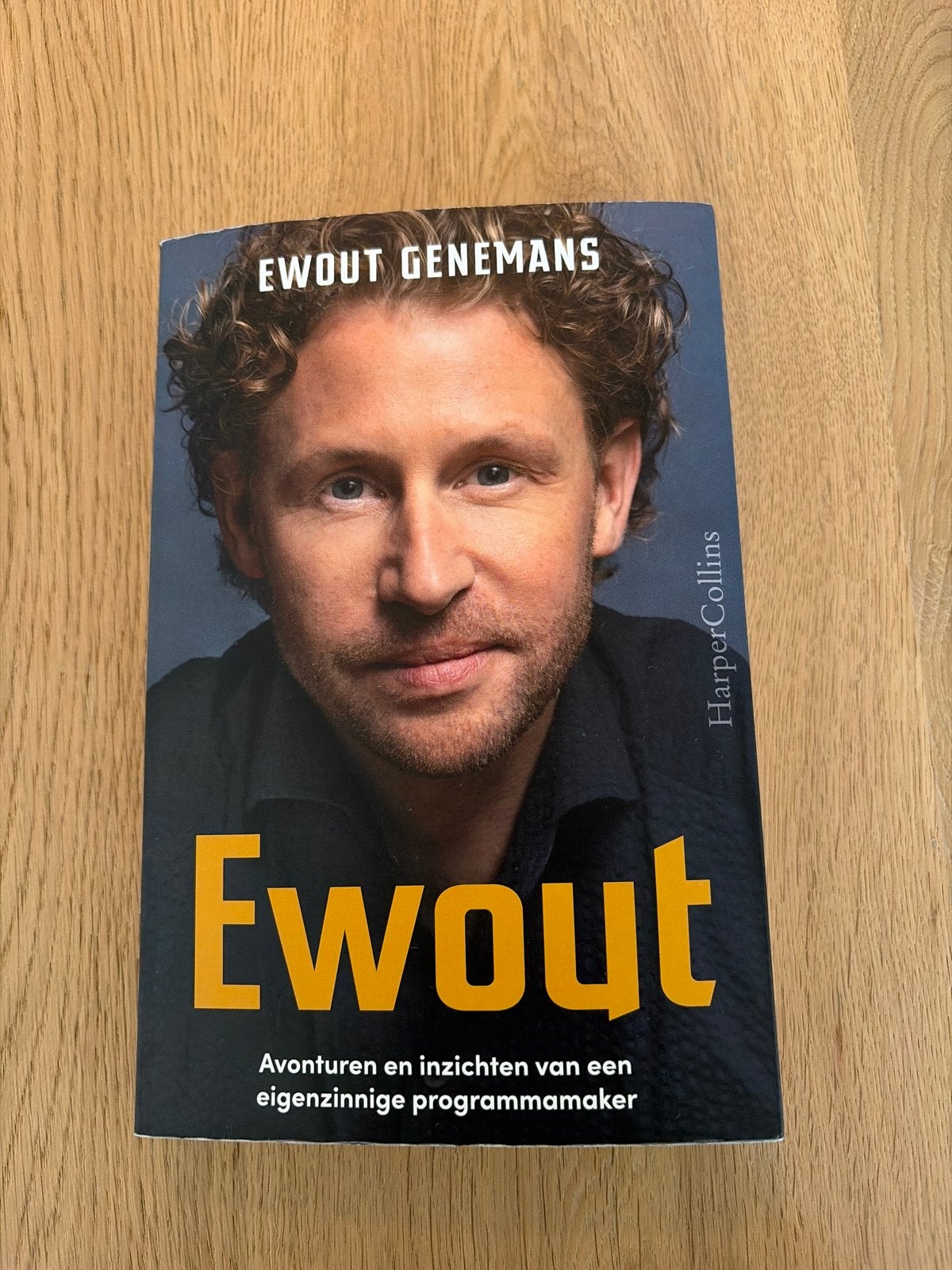 Ewout Genemans boek - Avonturen en inzichten, Ophalen of Verzenden, Zo goed als nieuw, Film, Tv en Media