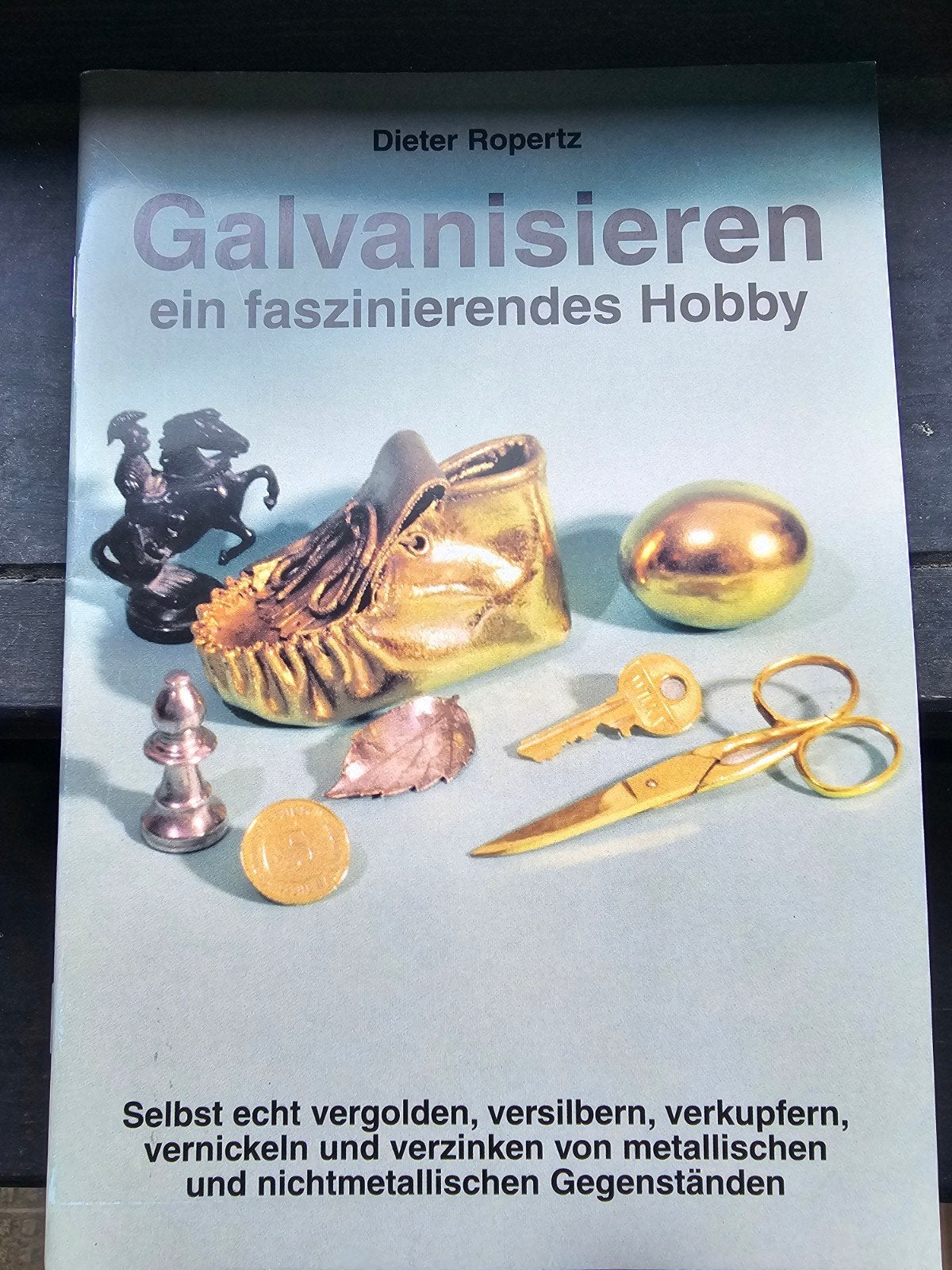 Galvaniseren: een fascinerend hobbyboek door Dieter Ropertz, Ophalen of Verzenden, Gelezen, Overige onderwerpen, Dieter Ropertz