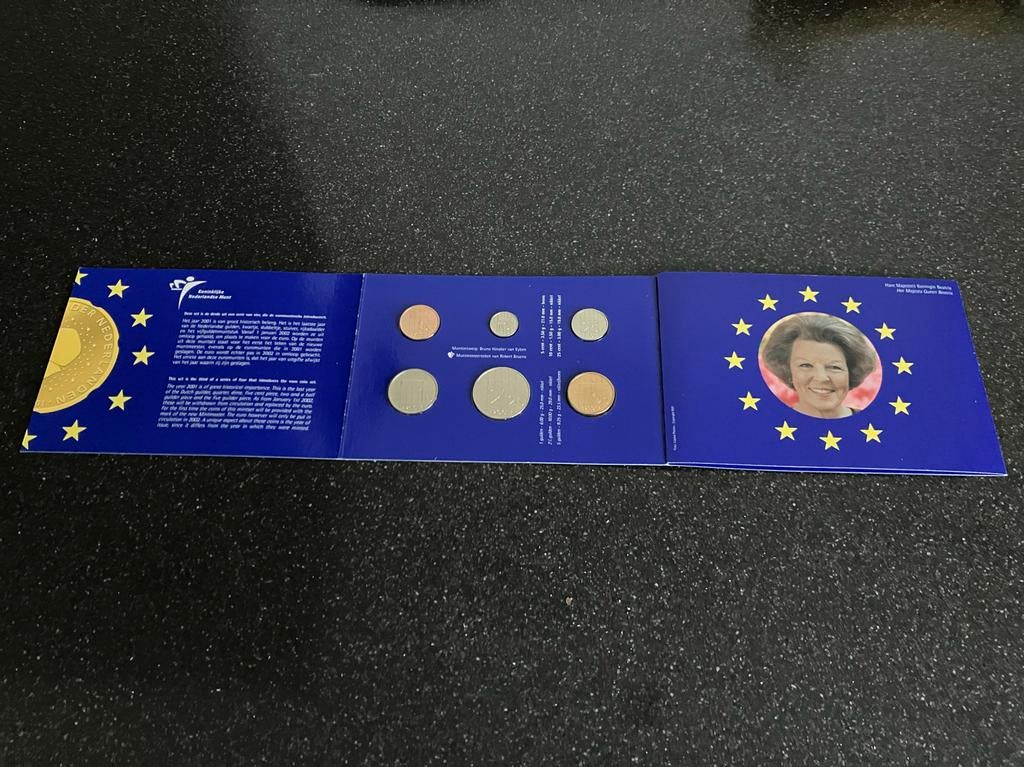 Muntset Nederland 2001 Fleur de Coin, Ophalen of Verzenden, Koningin Beatrix, Overige waardes, Setje