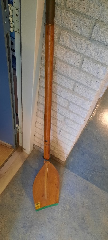 roeispaan, Watersport en Boten, Ophalen, Gebruikt, Enkelbladige peddel