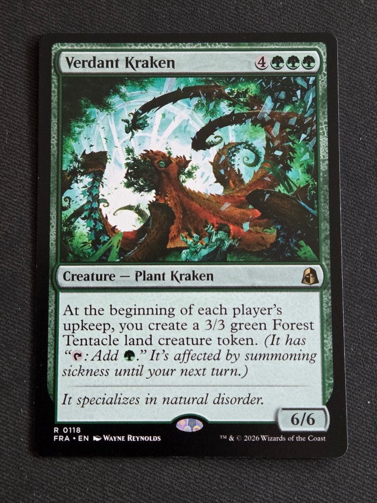 Verdant Kraken, Ophalen of Verzenden, Zo goed als nieuw