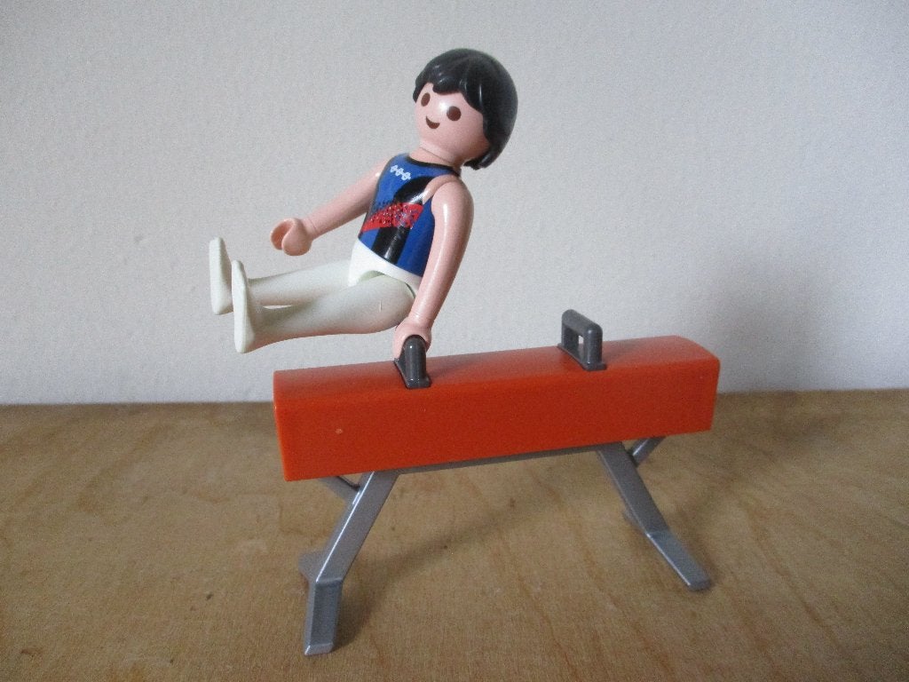 Playmobil 5192 turner op paard, Gebruikt, Complete set, Ophalen of Verzenden, Sports & action