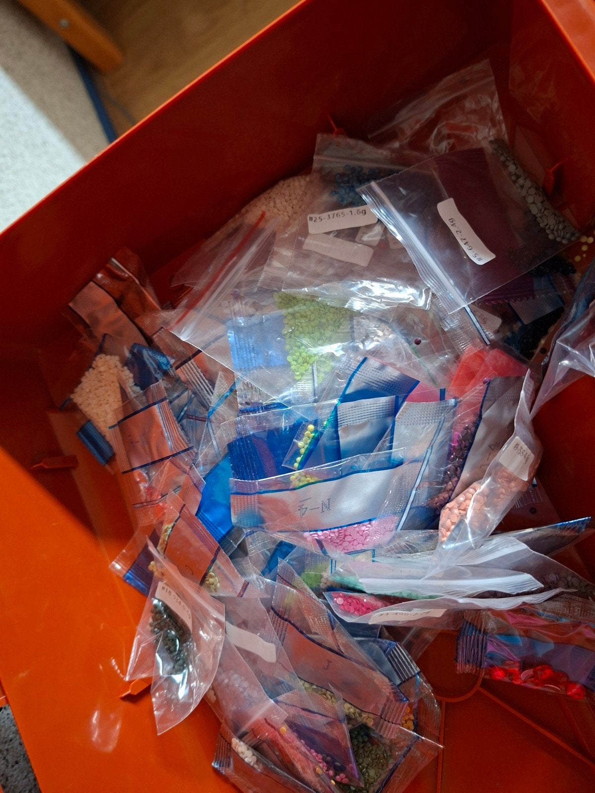 restanten diamond paintingsteentjes en pennen, Ophalen of Verzenden, Nieuw, Knutselwerk