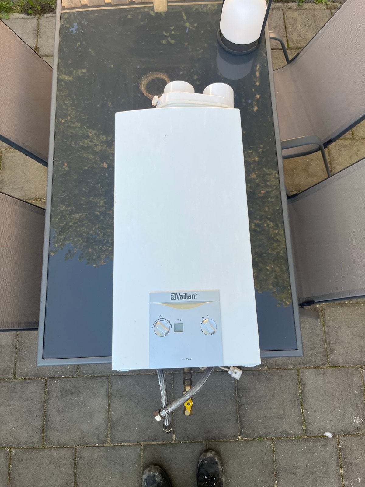 Vaillant turboMAG geiser, Ophalen, Gebruikt, Aardgas, Geiser