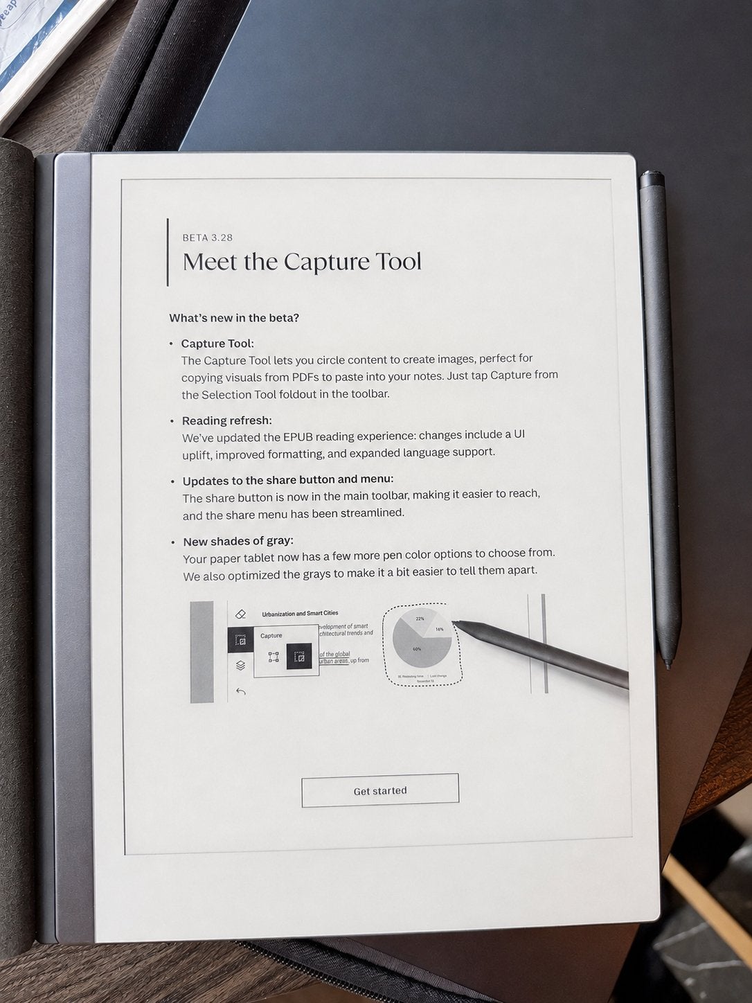 Remarkable 2 E-reader met Folio en Marker Plus, Touchscreen, Ophalen of Verzenden, Zo goed als nieuw, 10 inch of meer