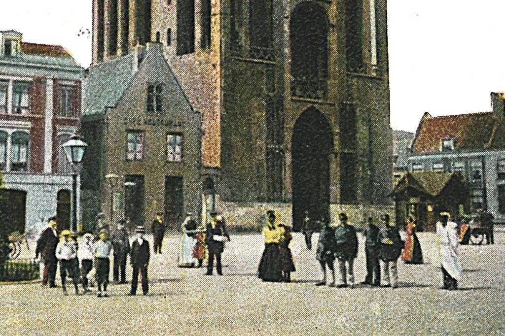 41498 Utrecht Dom 1904 Geen postzegel Stempel Utrecht, Ophalen of Verzenden, Voor 1920, Gelopen, Utrecht