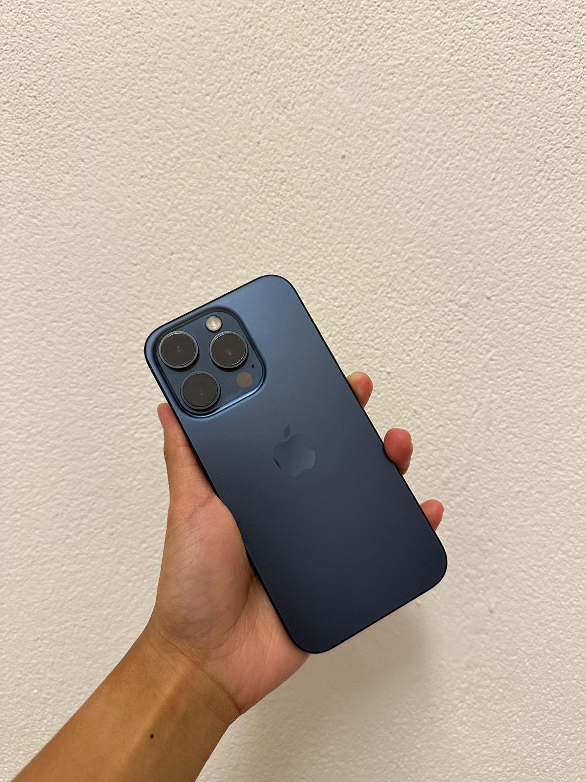 Iphone 15 Pro Blauw Titanium, Blauw, Ophalen of Verzenden, Zonder simlock, Zonder abonnement