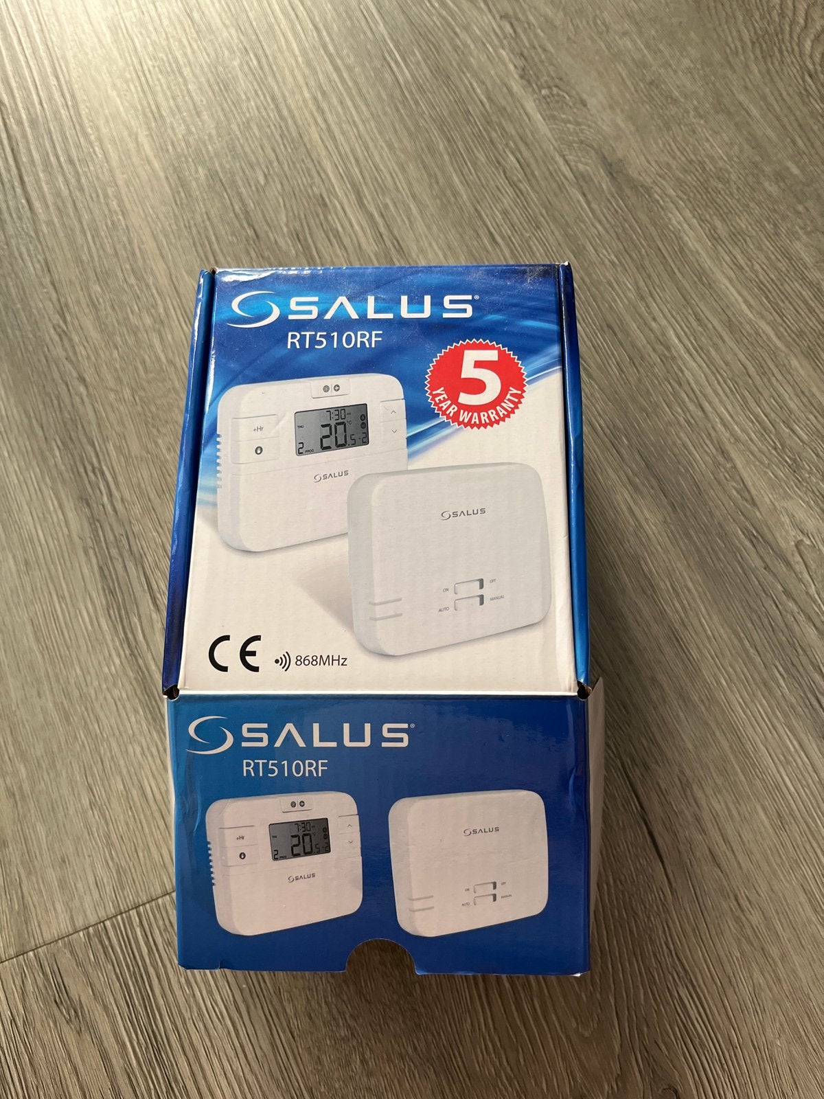 SALUS RT510RF Draadloze Programmeerbare Kamerthermostaat, Doe-het-zelf en Verbouw, Thermostaten, Nieuw, Ophalen of Verzenden