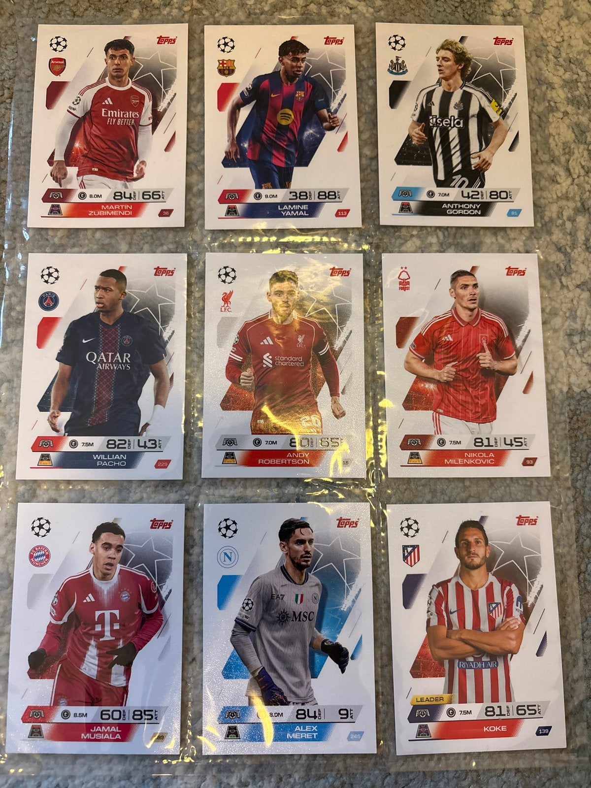 Topps Match Attax Champions League 2023/2024 Voetbalkaartjes, Ophalen, Zo goed als nieuw, Buitenlandse clubs, Spelerskaart