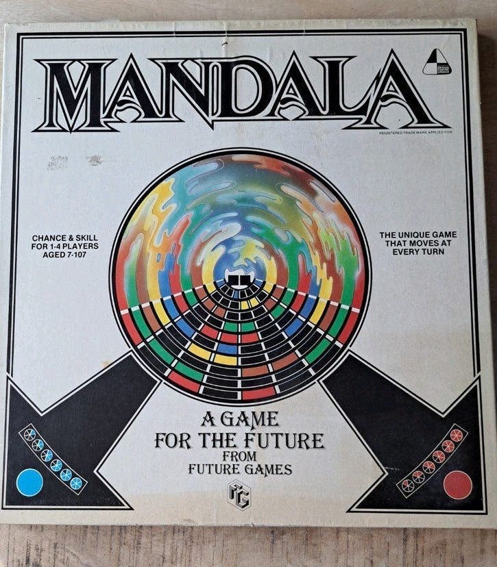 Mandala bordspel - Vintage strategisch spel, Gebruikt, Graphic Image, Onbekend, Ophalen of Verzenden