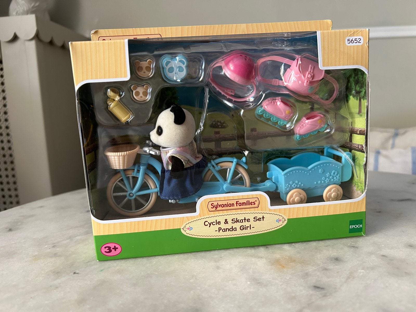 Sylvanian Families Cycle & Skate Set - Panda Meisje, Ophalen of Verzenden, Nieuw, Meisje