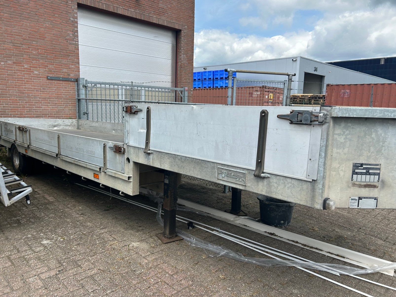 BE veldhuizen trailer, Auto diversen, Aanhangers en Bagagewagens, Ophalen
