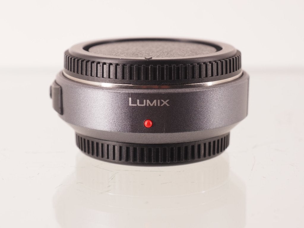 PANASONIC lumix DMW-MA1:  Fourthirds >MFT adapter, Gebruikt, Panasonic, Ophalen of Verzenden, Lensdop